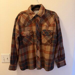 Vintage Wool Plaid Shirt